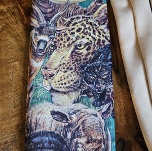 Vintage Wild Safari Jungle Animal Ralph Martin Mens Neck Tie